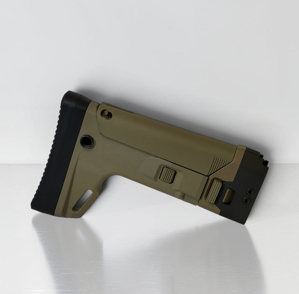 F5-ACR Gen 3 Stock with Adjustable Cheek Piece 9 (FDE)